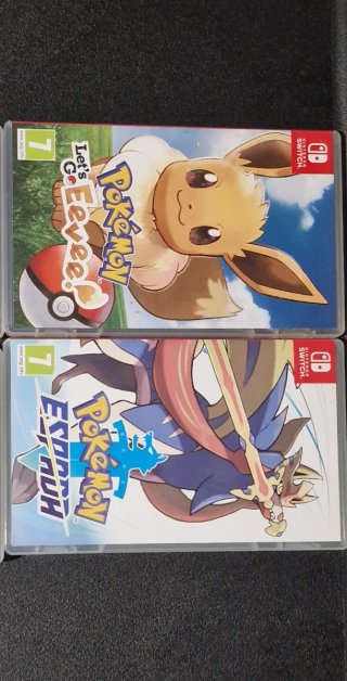 Pokemon espada y lets go eevee
