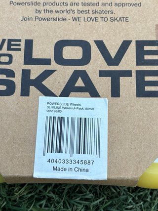 Patines. Lote 12 ruedas Powerslide 80mm