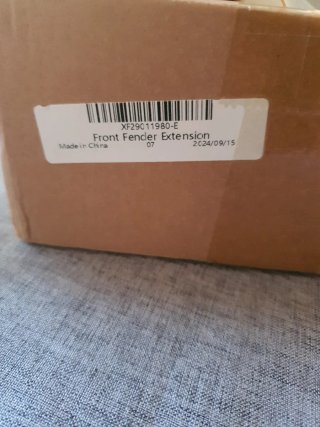 Extensión Guardabarros Delantero
