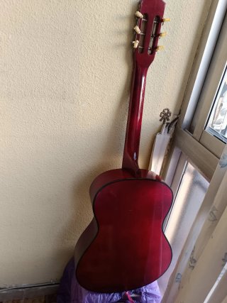 Guitarra Clásica Play On Roja