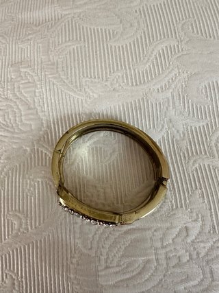 Pulsera Brazalete Dorado y Plateado