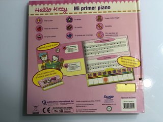 LIBRO PIANO HELLO KITTY