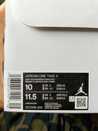 Jordan One Take Zapatillas Talla 44