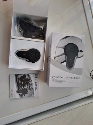 Auriculares Intercomunicador BT para Moto