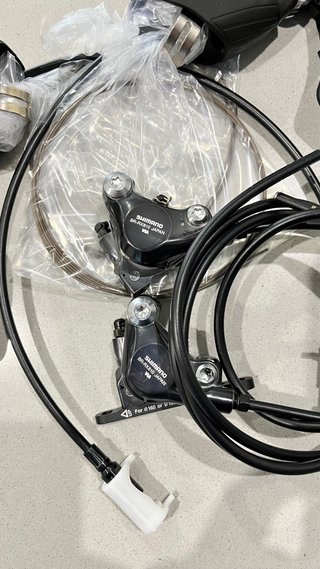 Manetas y pinzas Shimano GRX Rx810 2x11 disco