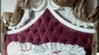 Cabecero capitoné López de Hierro.  Burdeos