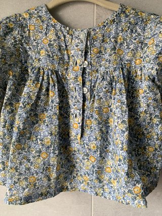 Camisa Zara bebé floral