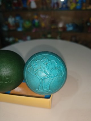 2 pelotas calzados gorila vintage años 70 80