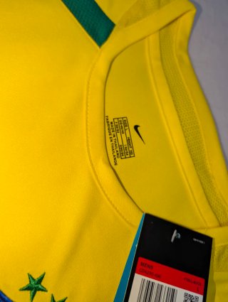 Camiseta Brasil 2002 - Talla L