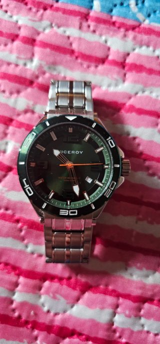 Reloj Viceroy Verde y Plateado