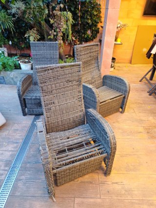 Sillones de terraza y jardín relax