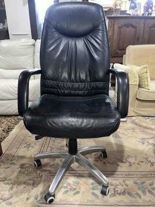 SILLA DE OFICINA DE PIEL