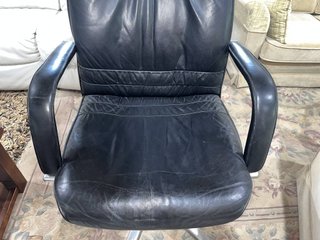 SILLA DE OFICINA DE PIEL
