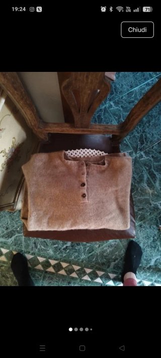 Maglione 100% Cashmere Laurence Smith Taglia Unica