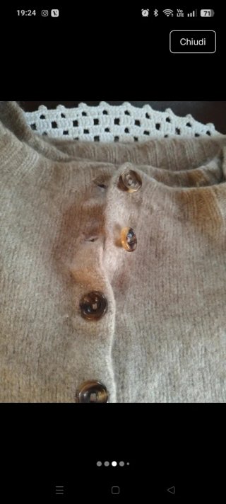 Maglione 100% Cashmere Laurence Smith Taglia Unica