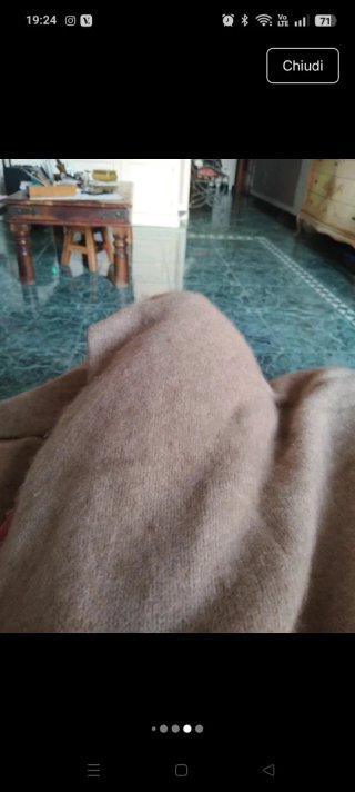 Maglione 100% Cashmere Laurence Smith Taglia Unica
