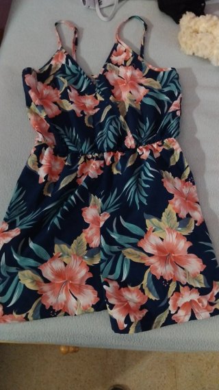 Mono corto floral