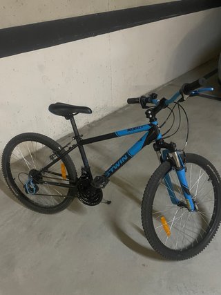 Bicicleta Montaña Rockrider 500 Azul