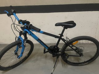 Bicicleta Montaña Rockrider 500 Azul