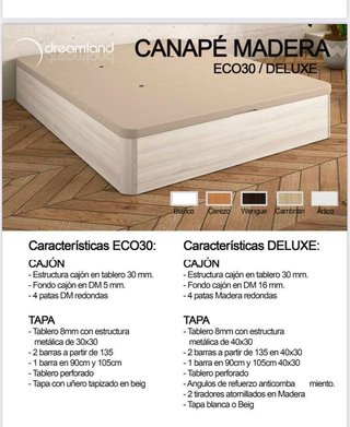 Conjunto canape y colchon V30 viscoelastico