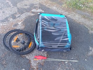 Remolque doble para bicicleta Thule