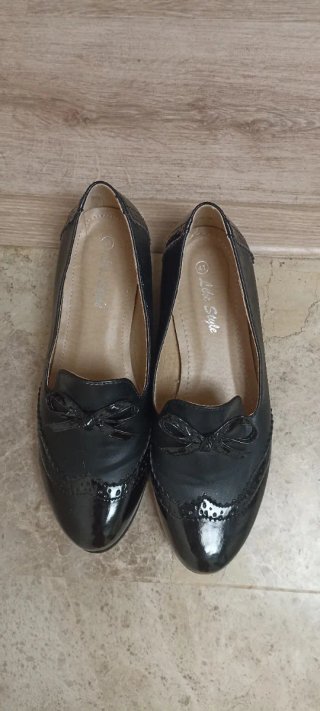 Zapatos negros charol mujer talla 41