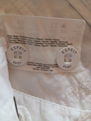 Pantalones cortos blancos Esprit