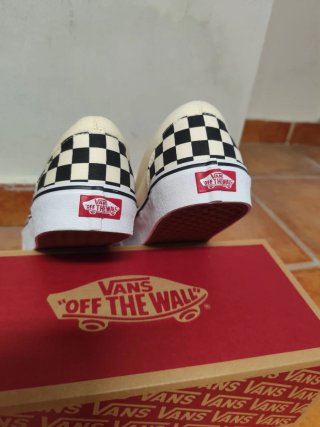 Vans Checkerboard Slip-On Talla 45