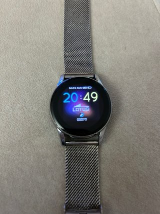 Reloj Lotus Smartime Mujer Negro/Plata