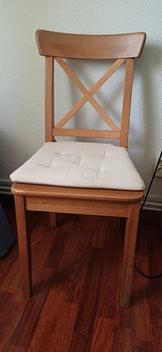 2 Sillas Ingolf Ikea Madera Marrón
