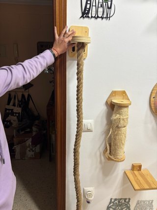 Cuerda para trepar gatos