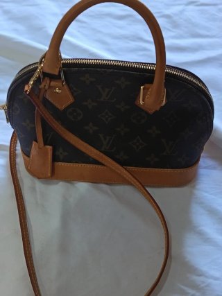 Bolso Louis Vuitton Marrón y Dorado