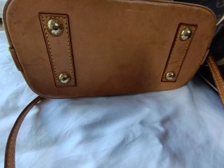 Bolso Louis Vuitton Marrón y Dorado