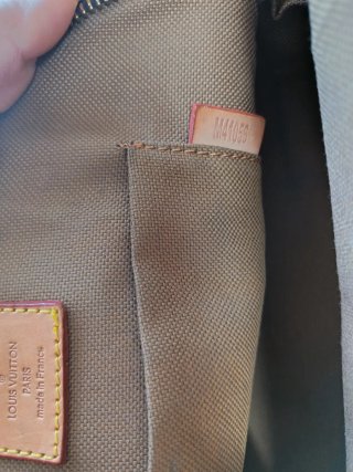 Bolso Louis Vuitton Marrón y Dorado