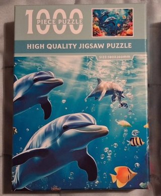 Regalo Puzzle 1000 Piezas Delfines y Peces