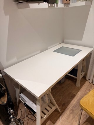 Tavola da disegno con vetro, VENDO SOLO LA TAVOLA