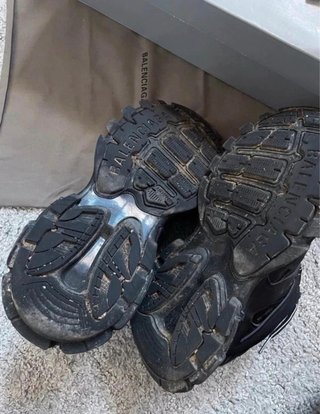 Balenciaga Track LED Zapatillas Negras y Azules