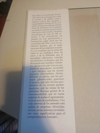 La vida amorosa de los animales