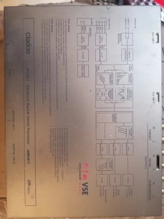 Processore Audio Clarion DPH 913