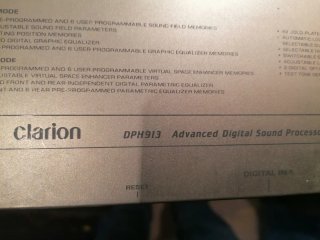 Processore Audio Clarion DPH 913