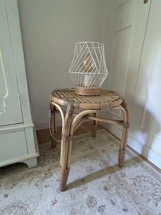 Conjunto Jardín Ratán Beliani Beige