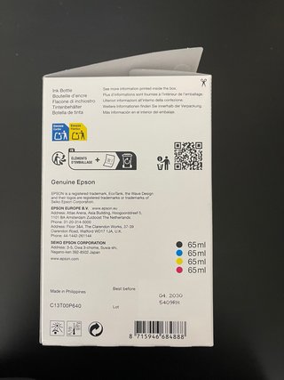 Pack 4 Tintas Epson 104 EcoTank
