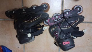 Patines en línea para niño.