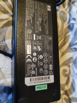 Cargador HP 120W