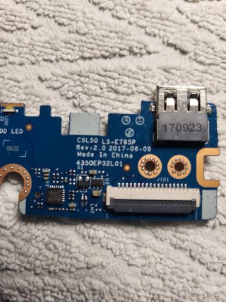 Scheda USB e Slot HP HQ TRE 71025