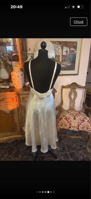 Vestaglia in seta vintage