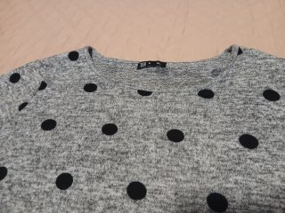 Blusa TEX lunares XL