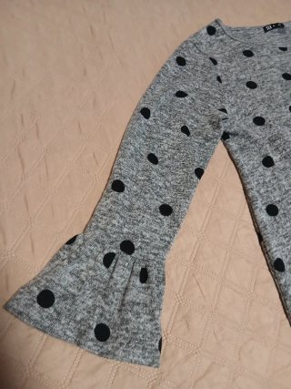 Blusa TEX lunares XL
