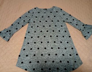 Blusa TEX lunares XL