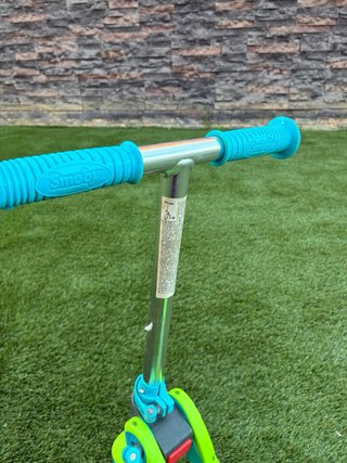 Patinete Smoby 3 Ruedas Verde y Azul
